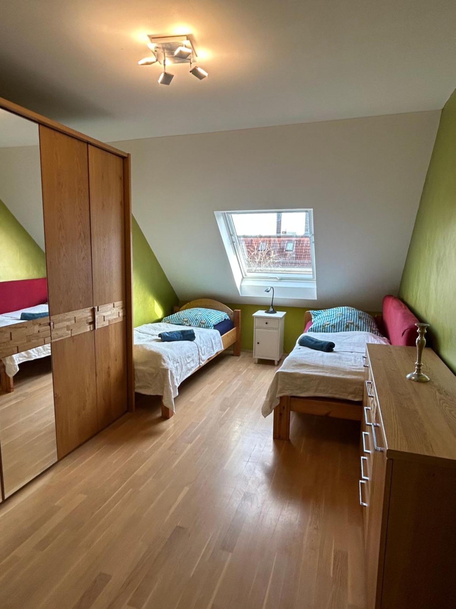 Loft Mit 2 Terrassen - Ruhig&Sonnig Apartment Leipzig Exterior photo